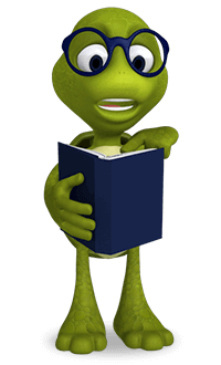 Pretected turtle mascot